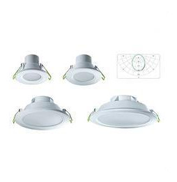 Downlight SK 180-240VY 25W 4000K 180-240V 2000lm PF -0,90 CRI -80Ra 50-60Hz IP44 222x70mm blanco