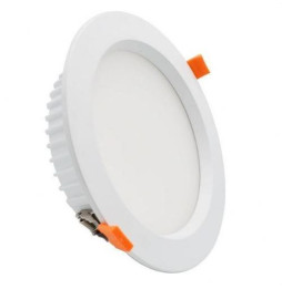 Downlight VANGOTA 30W 6000K 220-240V 6000lm PF -0,90 CRI -80Ra 50-60Hz IP65 IK08 235x65mm blanco