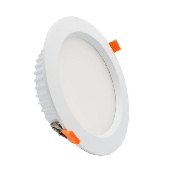 Downlight VANGOTA 30W 6000K 220-240V 6000lm PF -0,90 CRI -80Ra 50-60Hz IP65 IK08 235x65mm blanco