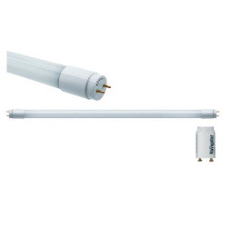 Tubo Led DRACO 18W 6500K 165-265V 1620lm PF -0,50 CRI -80Ra 50-60Hz IP20 29x1200mm