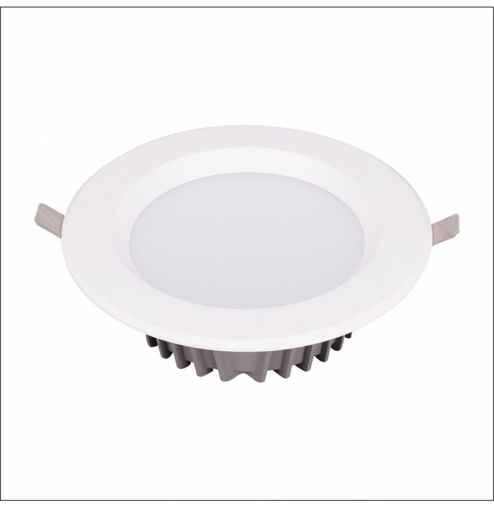Downlight CLIO 7W 3000K 165-245V 700lm PF -0,90 CRI -80Ra 50-60Hz IP40 110x42mm blanco