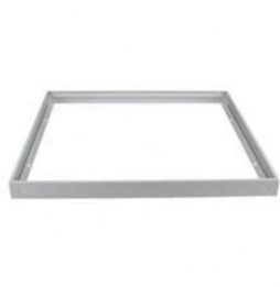 Kit de superficie con fondo VAN GOGH-NLP-BL 600x600x70mm aluminio blanco para paneles