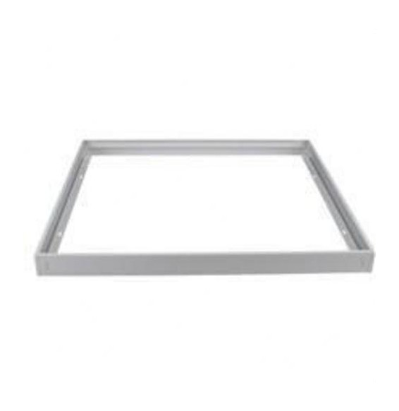 Kit de superficie con fondo VAN GOGH-NLP-BL 600x600x70mm aluminio blanco para paneles