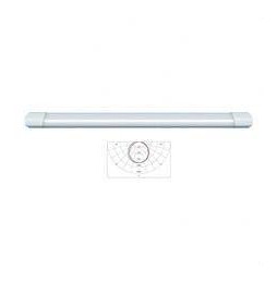 Pantalla estanca KYOS 50W 4000K 176-264V 4700lm PF -0,90 CRI -80Ra 50-60Hz IP65 IK08 1500x80x51mm