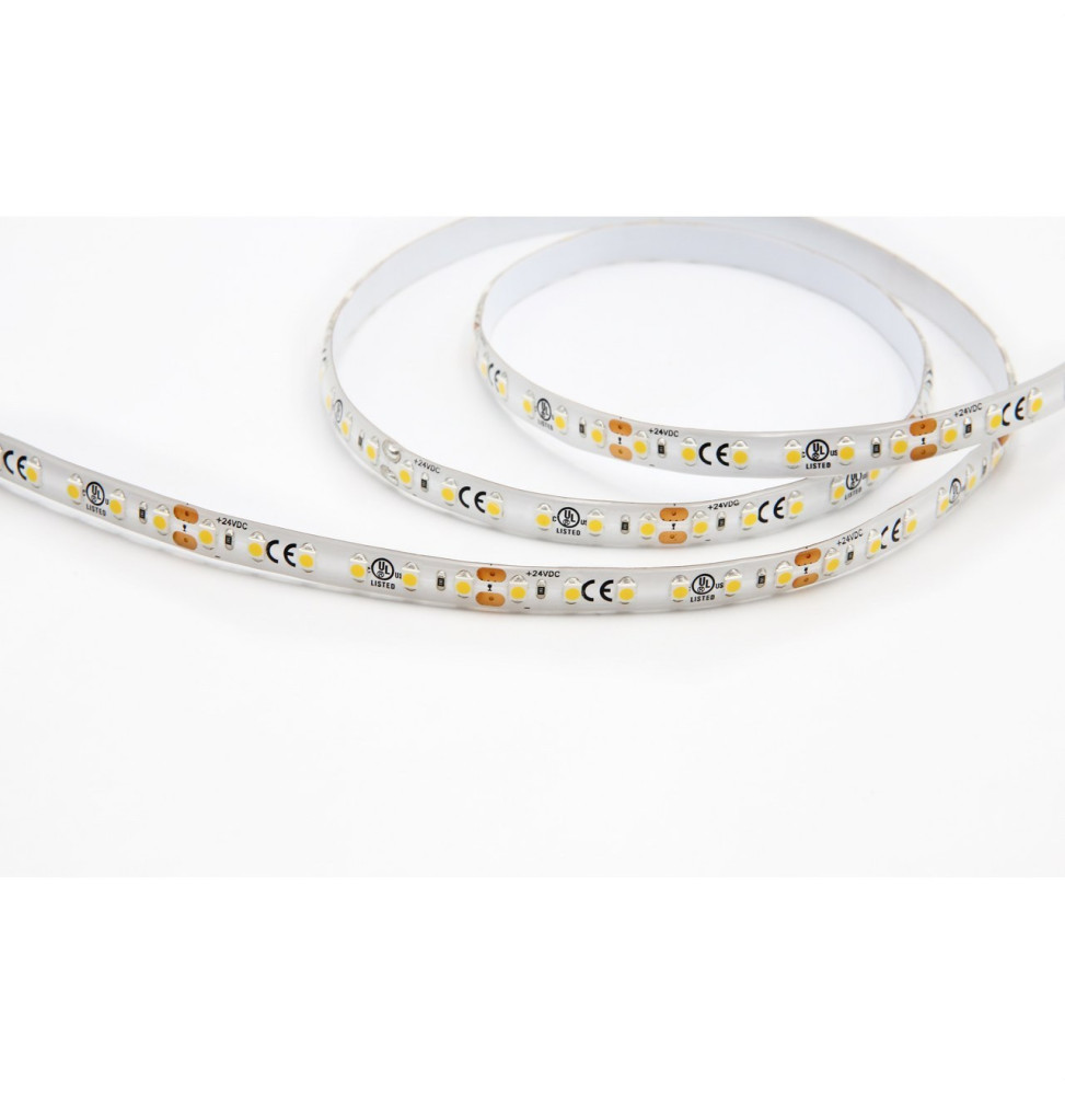 Tira Led NLS-PRO NEWTON 5 9,6W 4200K 24V 1050lm PF -0,90 CRI -90Ra 120 Leds-m 8mm IP65 5m