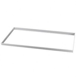 NAVIGATOR - Kit de superficie sin fondo PICASSO-NLP-S 1200x600x50mm blanco aluminio para paneles