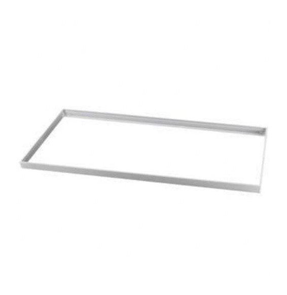 NAVIGATOR - Kit de superficie sin fondo PICASSO-NLP-S 1200x600x50mm blanco aluminio para paneles