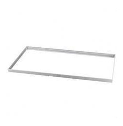 NAVIGATOR - Kit de superficie sin fondo PICASSO-NLP-S 1200x600x50mm blanco aluminio para paneles