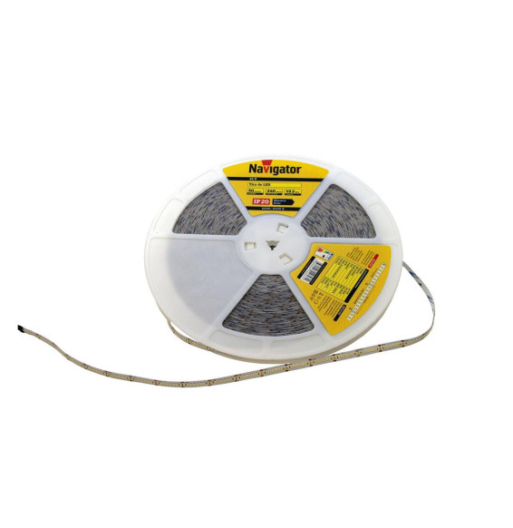 Tira Led NLS-PRO NEWTON 50 19,2W 6000K 24V 1950lm PF -0,90 CRI -90Ra 240 Leds-m 10mm IP20 50m