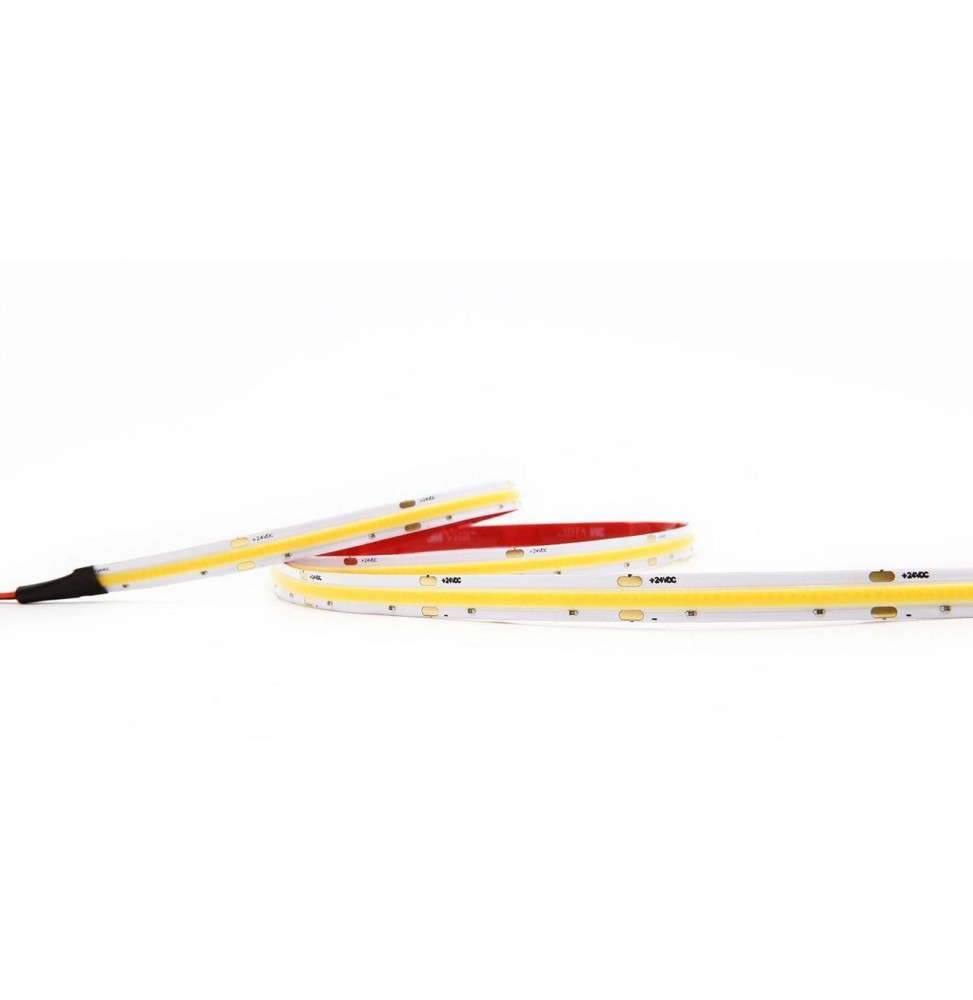 Tira Led COB LEO 14,4W 3000K 24V 1450lm PF -0,90 CRI -90Ra 10mm IP20 5m