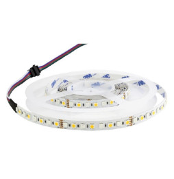 Tira Led RGBW LENIN 19,2W RGB+4,2K 24V 780+1860lm PF -0,90 CRI -90Ra 50-60Hz 12mm IP20 5m