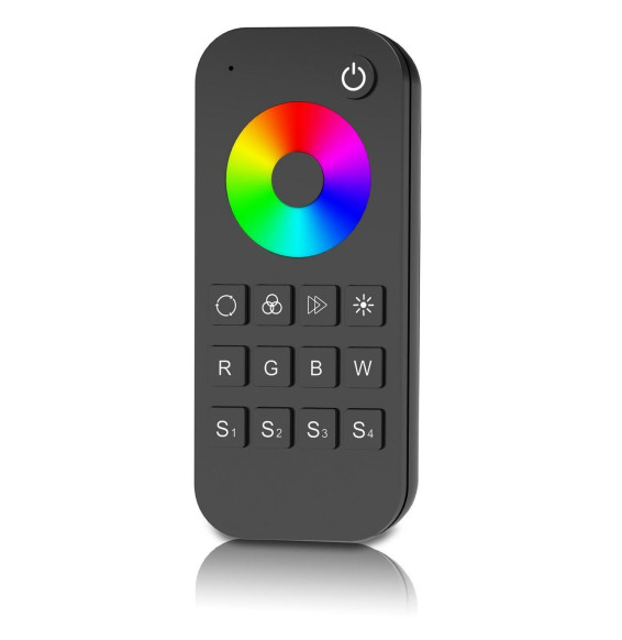 NAVIGATOR - Mando a distancia ND-CNT-M-RGBW BLAKE 2.4G 4 zonas negro para tira led