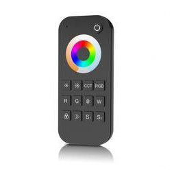 NAVIGATOR - Mando a distancia ND-CNT-RGB+CCT ABE 2.4G 4 zonas IP20 negro para tira led