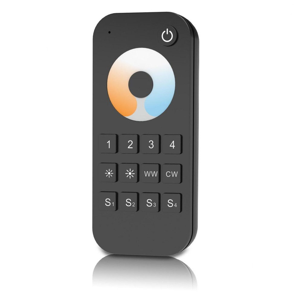 NAVIGATOR - Mando a distancia GUINS ND-CNT-CCT GUINS 2.4G IP20 4 zonas negro para tira led