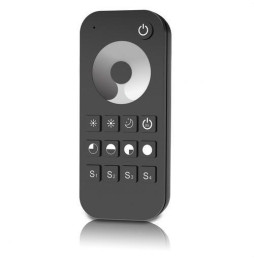 NAVIGATOR - Mando a distancia ND-CNT-M-MN EVANS 2.4G 1 zona mono negro para tira led