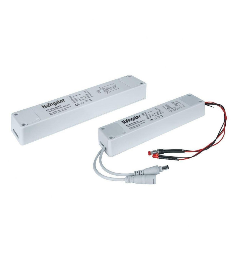 NAVIGATOR - Kit de emergencia HELP 3-24W 24W Li-ion 11,1V 2500mAh IP30 220x42x28mm