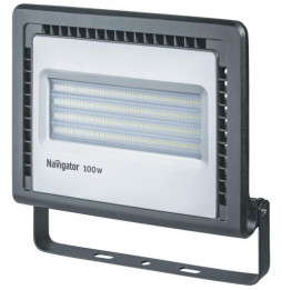 Proyector industrial OMEGA 100W 4000K 220-240V 8100lm PF -0,90 CRI -80Ra 50-60Hz IK08 IP65 241x220x49mm aluminio