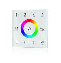 NAVIGATOR - Panel empotrable pared CITY 2.4G 4 zonas función RGBM