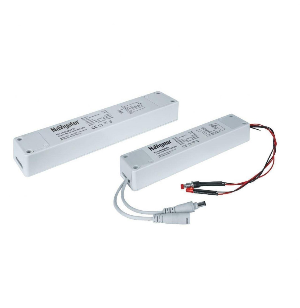 NAVIGATOR - Kit de emergencia HELP 3-48W 2,2W Li-ion 3,7V 1500mAh IP30 200x42x28mm