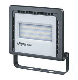 Proyector industrial OMEGA 50W 4000K 220-240V 4100lm PF -0,90 CRI -80Ra 50-60Hz IK08 IP65 180x183x38mm aluminio