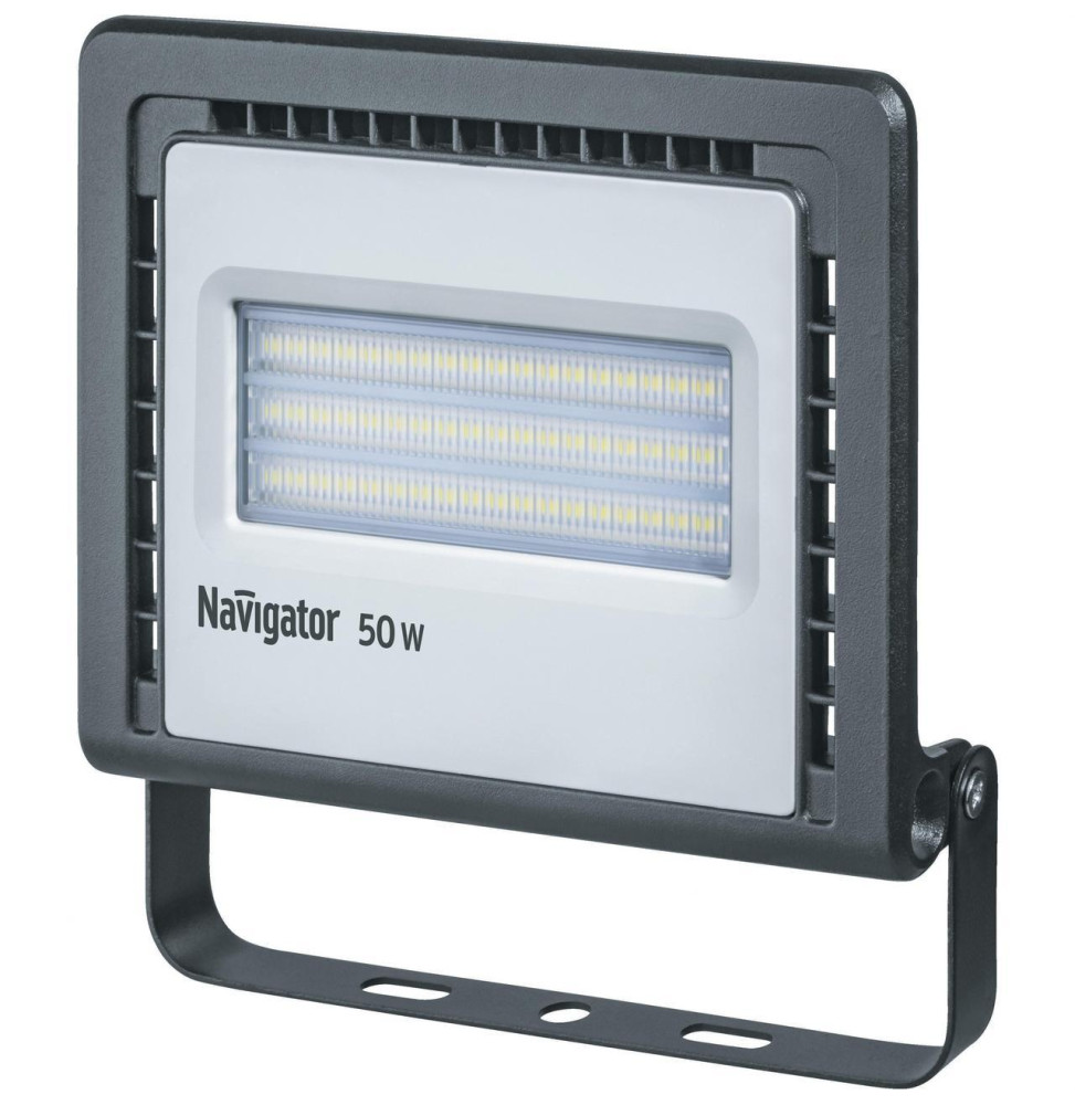 Proyector industrial OMEGA 50W 6000K 220-240V 4200lm PF -0,90 CRI -80Ra 50-60Hz IK08 IP65 180x183x38mm aluminio