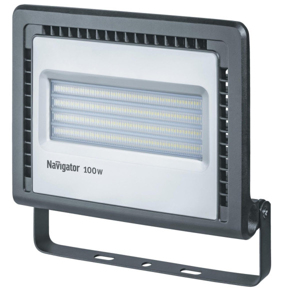 Proyector industrial OMEGA 100W 3000K 220-240V 8000lm PF -0,90 CRI -80Ra 50-60Hz IK08 IP65 224x193x44mm aluminio