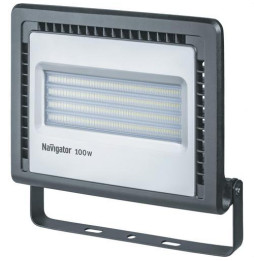 Proyector industrial OMEGA 100W 3000K 220-240V 8000lm PF -0,90 CRI -80Ra 50-60Hz IK08 IP65 224x193x44mm aluminio