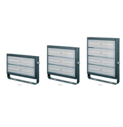 Proyector industrial ORION 250W 5700K 176-264V 32500lm PF -0,90 CRI -80Ra 50-60Hz IK08 IP65 467x268x58mm aluminio