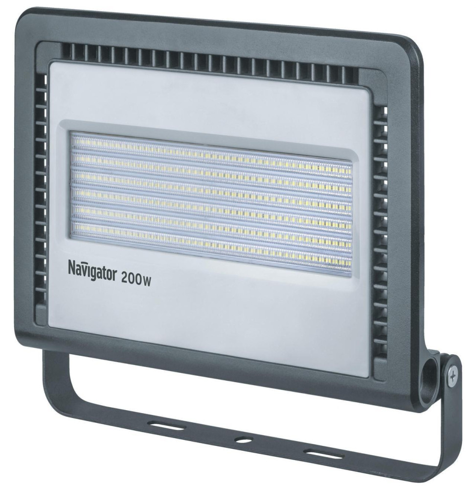 Proyector industrial OMEGA 200W 4000K 220-240V 17000lm PF -0,90 CRI -80Ra 50-60Hz IK08 IP65 359x298x64mm aluminio