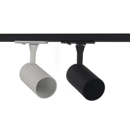 NAVIGATOR - Foco de carril GU10 IP20 IK08 55x100mm aluminio negro