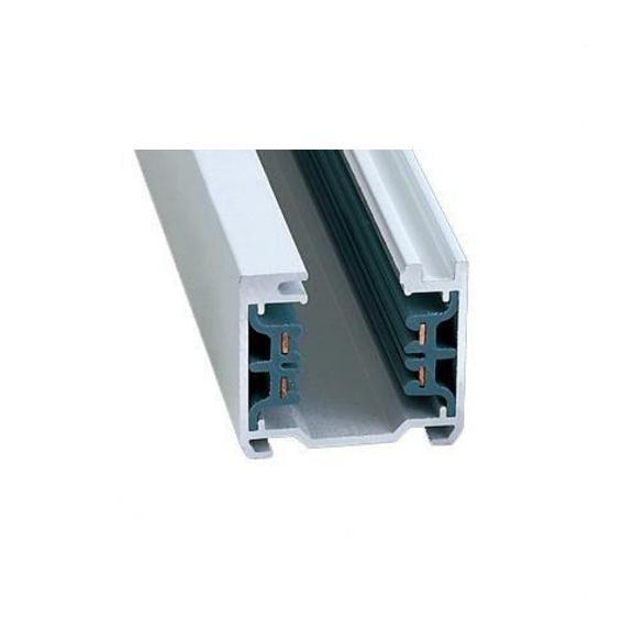 NAVIGATOR - Carril trifásico de 3M en aluminio blanco