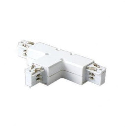 NAVIGATOR - Conector para alimentación de carril forma T en PC blanco