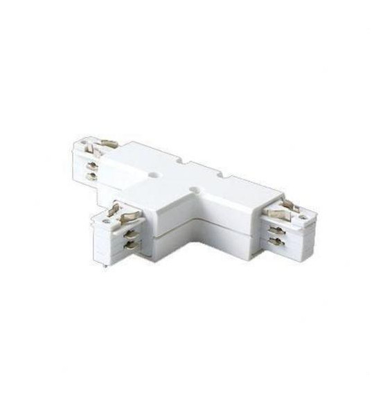 NAVIGATOR - Conector para alimentación de carril forma T en PC blanco