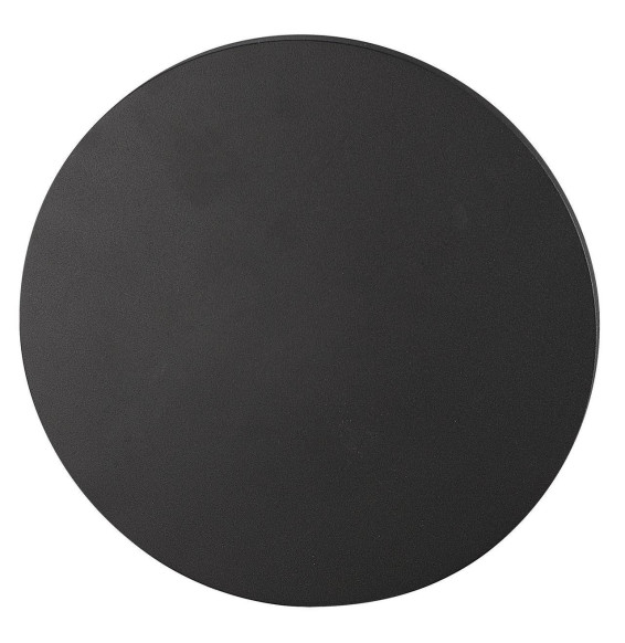 NAVIGATOR - Aplique decorativo NAV 7,5W 3000K 490lm IP65 D135x45mm negro para pared