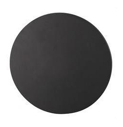 NAVIGATOR - Aplique decorativo NAV 7,5W 3000K 490lm IP65 D135x45mm negro para pared