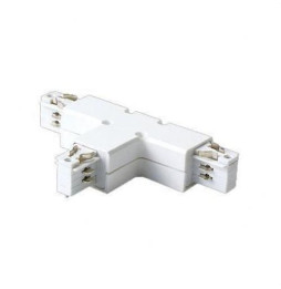 NAVIGATOR - Conector para alimentación de carril forma T en PC negro