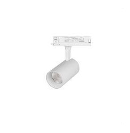 Foco de carril VENUS 30W 3000K 220-240V 2850lm 100lm-W PF -0,90 CRI -90Ra URG -19 50-60Hz IP20 80x145mm blanco