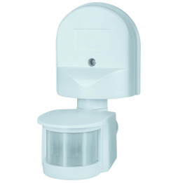 NAVIGATOR - Sensor infrarrojo IRM PARED alcance 12m 80x120x145mm altura 1,8-2,5m ángulo de visión 180° IP44 blanco