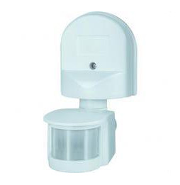 NAVIGATOR - Sensor infrarrojo IRM PARED alcance 12m 80x120x145mm altura 1,8-2,5m ángulo de visión 180° IP44 blanco