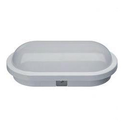 NAVIGATOR - Aplique exterior KEOPS 20W 4200K 1700lm IP65 271x146x76mm blanco