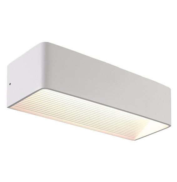 NAVIGATOR - Aplique decorativo NAV 16W 3000K 1200lm IP20 300x80x100mm blanco para pared