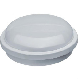 Aplique redondo exterior KEOPS 20W 6000K 220-240V 1800lm PF -0,50 CRI -80Ra 50-60Hz IP65 221x72mm blanco