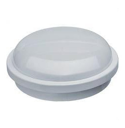 Aplique redondo exterior KEOPS 20W 6000K 220-240V 1800lm PF -0,50 CRI -80Ra 50-60Hz IP65 221x72mm blanco