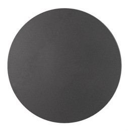 NAVIGATOR - Aplique decorativo NAV 9W 3000K 710lm IP65 D180x45mm negro para pared