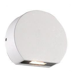 NAVIGATOR - Aplique decorativo NAV 6W 3000K 270lm IP65 99x88x33mm blanco para pared