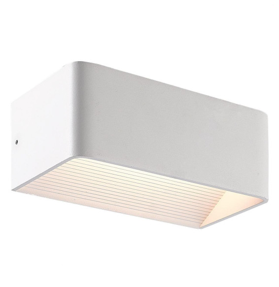 NAVIGATOR - Aplique decorativo NAV 11W 3000K 590lm IP20 200x80x100mm blanco para pared