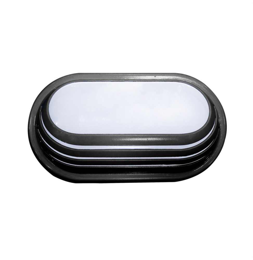 NAVIGATOR - Marco decorativo KEOPS oval 15W negro