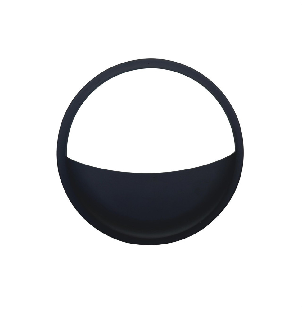 NAVIGATOR - Marco decorativo redondo KEOPS 15W negro