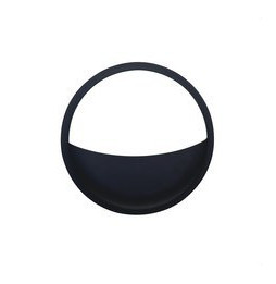 NAVIGATOR - Marco decorativo redondo KEOPS 15W negro