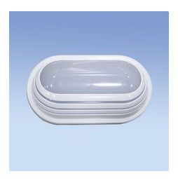 NAVIGATOR - Marco decorativo KEOPS oval 20W blanco